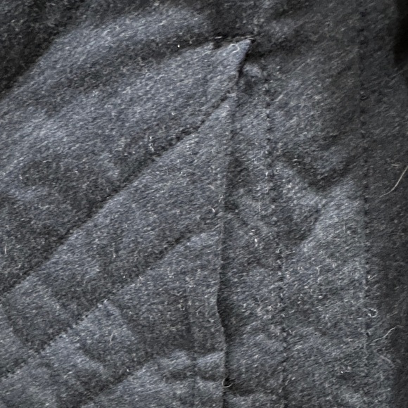 Eileen Fisher Navy Quilted Jacket - Picture 6 of 11